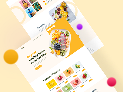 Organic Food Suppliers eCommerce shop web design