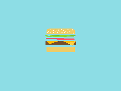 Flat Cheeseburger