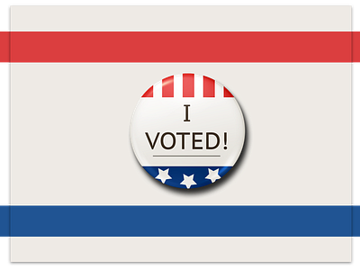 Rock the Vote 2016 badge design pin sketch standards us vote voting