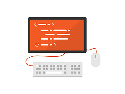 Coding Icon coding icon illustration vector