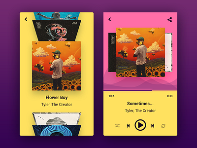 Music Player / Daily UI 009