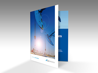 Asc Energy brochure oil trading print