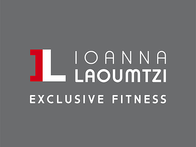 Ioanna Laoumtzi fitness logodesign