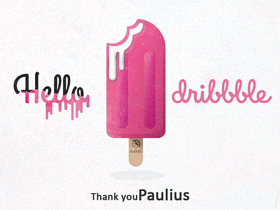 First Shot cream dribbble first ice icecream summer shot