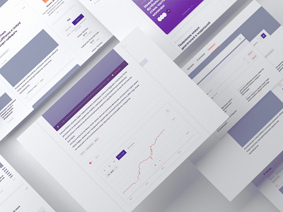 Finance news feed design sketch ui ux