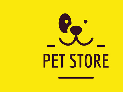 Pet store logo design branding design graphic design illustration logo logo design typography vector