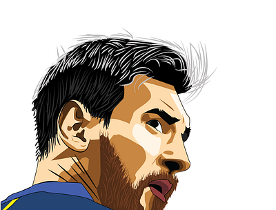 MESSI ILLUSTRATION design graphic design illustration illustrator adobe vector