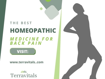 Homeopathic Medicines To Treat Back Pain By Terravitals On Dribbble