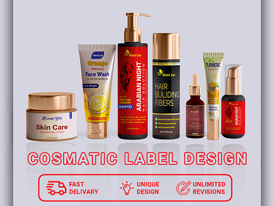 Cosmetics Packaging Design | Packaging Design | Label Design cosmetics face wash label design graphic design label design packaging packaging design