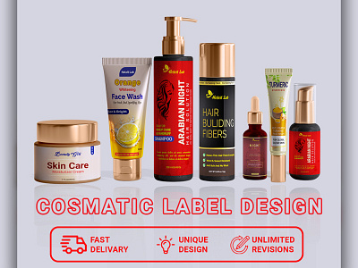 Cosmetics Packaging Design | Packaging Design | Label Design