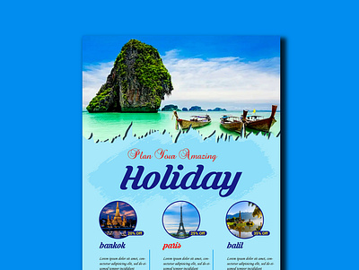 Holiday Flyer Desige ad advertising brand identity branding corporate design graphic design illustration product branding ui