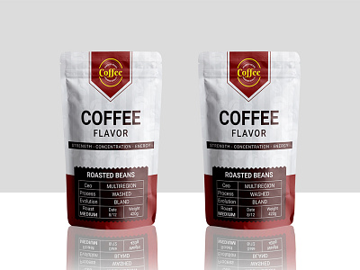 Coffee Pouch Packaging Design advertising branding corporate creative pouch packaging design design graphic design illustration logo ui ux vector