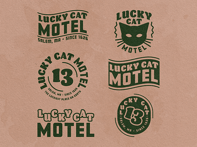 Lucky Cat Badges