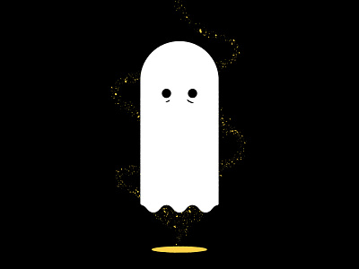 Paranormal design distressed ghost halloween illustration paranormal spooky vector