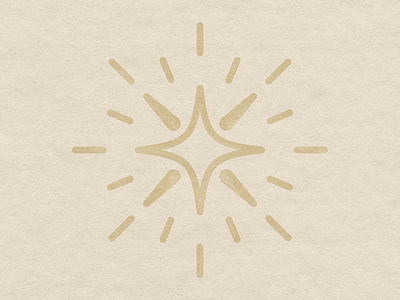 The North Star bright design distressed gold golden graphic icon illustration logo retro sparkle star texture vector