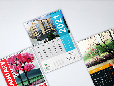 Wall Calendar branding graphic design wall calendar