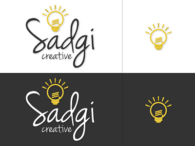 Sadgi Creative Logo Revision company creative illustrator logo revision think vector