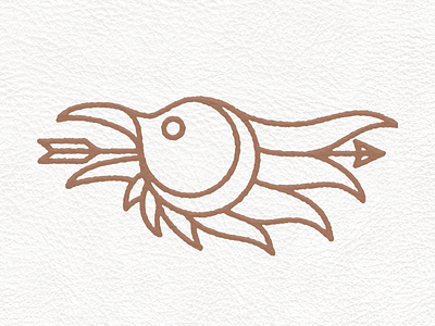 as the crow flies bird branding crow design illustration logo logo design monoline