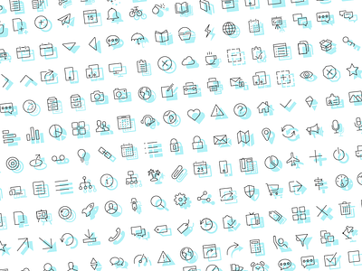 Linconsperspective icons linecons lines ui ux