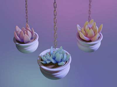 Cutie plants in 3d