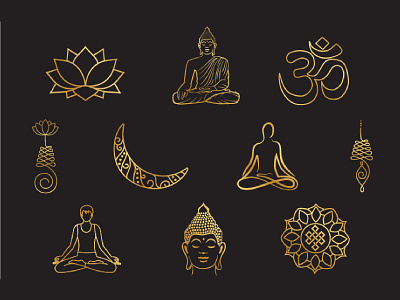 10 Buddhism, yoga, meditation bundle