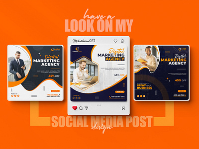 Social Media Post design for Digital Marketing Agency