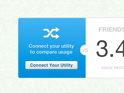 Comparison widget app compare connect energy vs widget