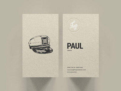 F&D Business Cards - Hat