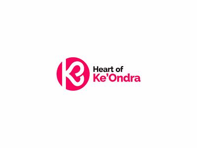 Ke'Ondra charity heart k logo