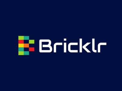 Logo for Bricklr branding graphic design logo