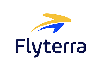 Logo for Flyterra brand identity branding graphic design logo logo design
