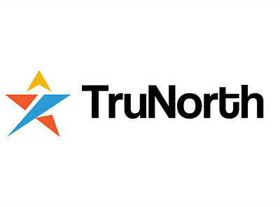 Logo of TruNorth brand identity branding graphic design logo logo design
