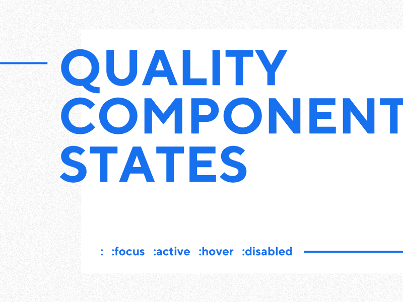 Exploring Component States