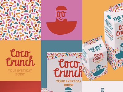Coco Crunch cereal brand branding