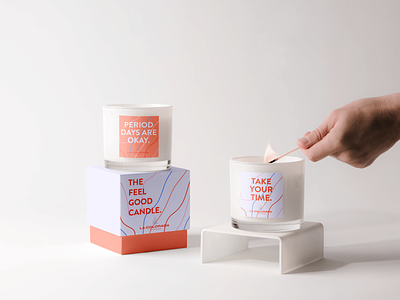 La Colorada candles packaging design