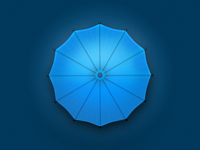 Night Umbrella blue night umbrella