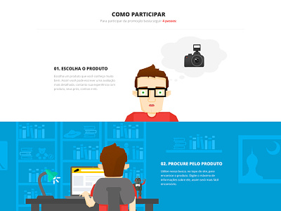 New Project Coming Soon blue camera color flat flat design illustration landing page people persona red webdesign