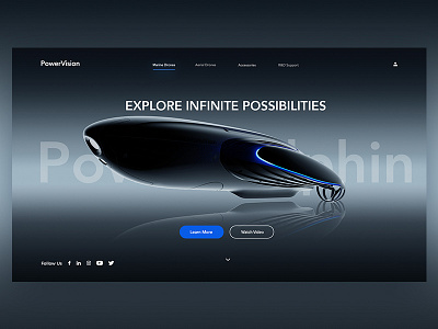 PowerDolphin design ui web