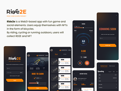 Ride2e application