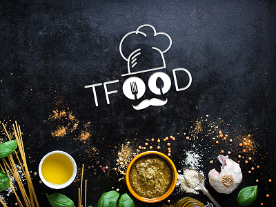 TFood Restaurant food logo restaurant