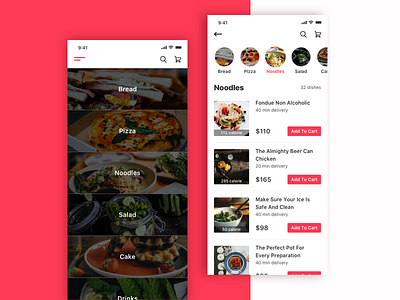 TFood App app food food app restaurant app uiux