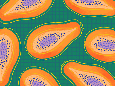 Papaya Pattern