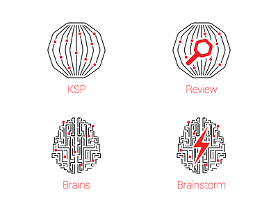 What we offer - icons bolt brain glass globe icon icons lightning magnifying storm