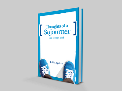 My first book cover (wip) book cover pilgrim sojourner
