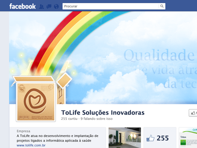 Playing with the new facebook page box clouds facebook page rainbow sky timeline