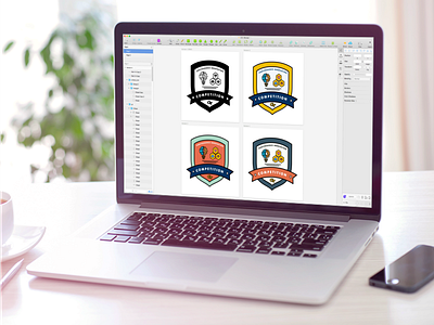 Sticker Design with Sketch branding design showcase sketch sticker swag template ui ux