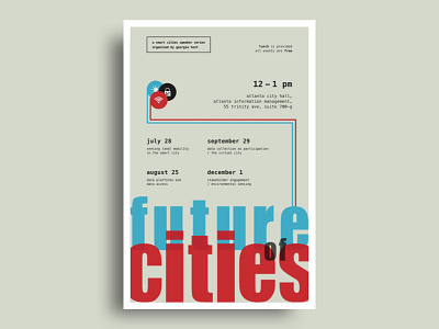 [Future of Cities] Poster Concept #3 cities future layout of poster showcase smart typography unique