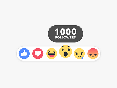 Reached "1000" Followers on Dribbble !! :o