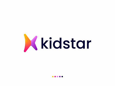 Modern Letter K Logo Design company corporate elements emblem font future graphic idea identity label letter mark