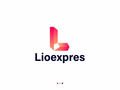 Abstract Modern Fast Delivery Express Letter L Logo Design